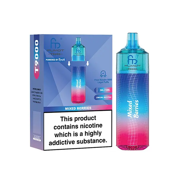 Mixed Berries Fumot T9000 Disposable Vape by RandM